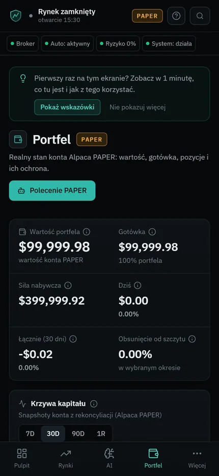 Portfolio auf dem Smartphone