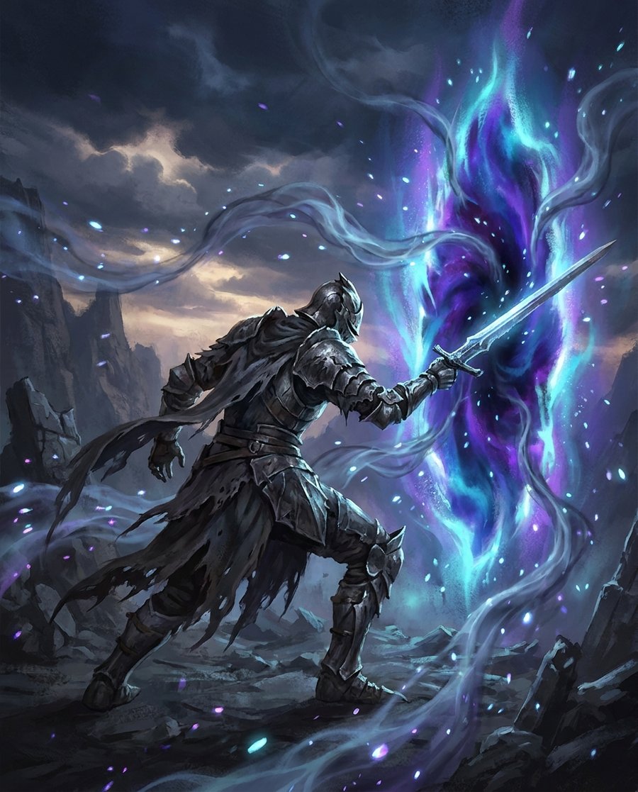 Grafika koncepcyjna gry Aetherqor: Realms of the Veil